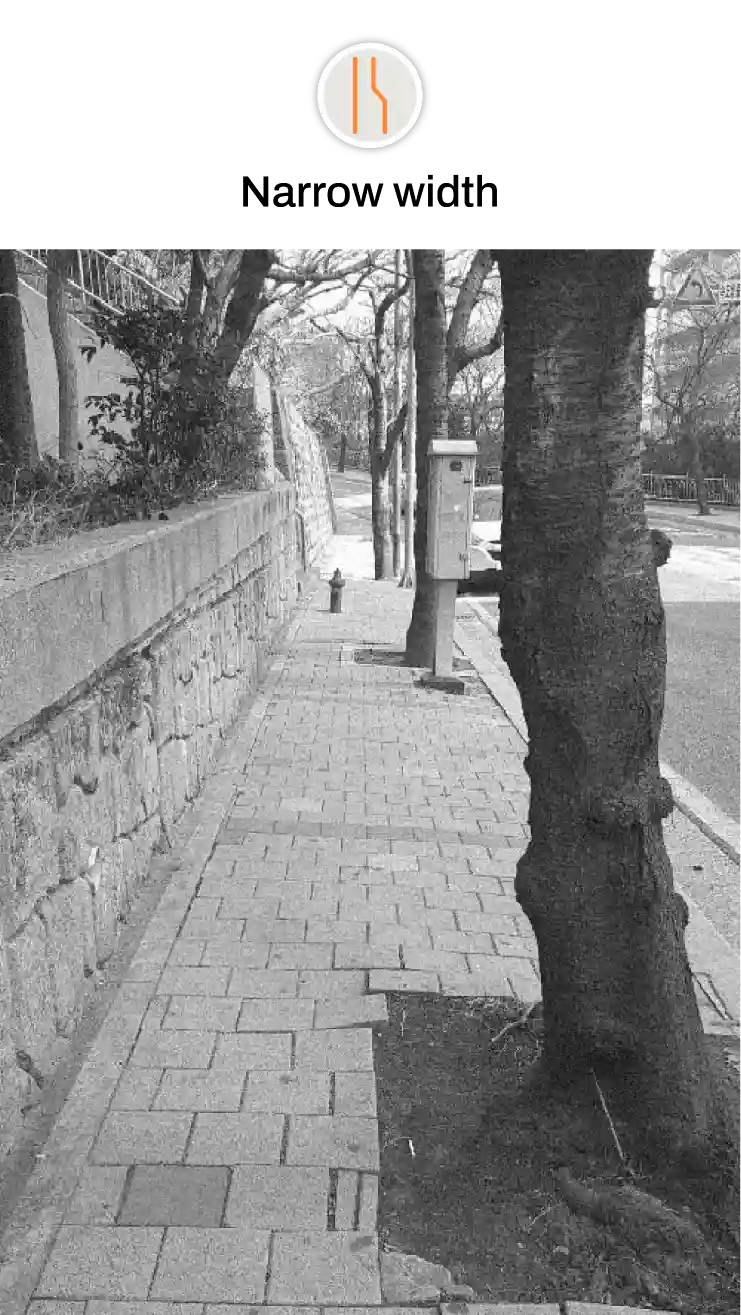 Path width restriction